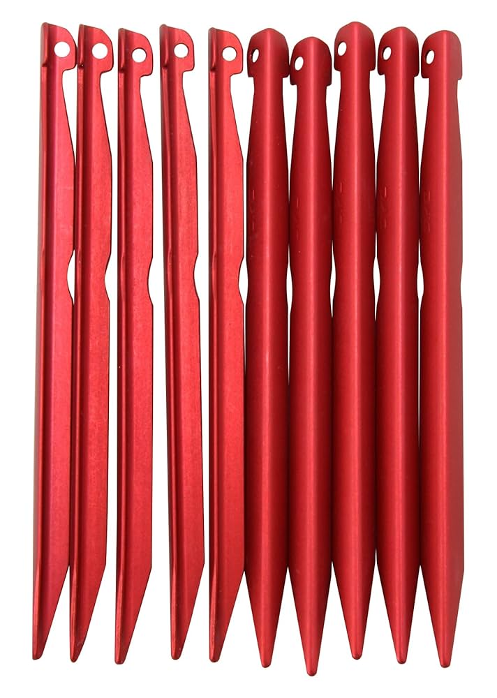 DAC プロモンテ軽量ペグ モンベルアルミペグ2本付き モンベル ｜ オンラインストア ｜ アルミピンペグ